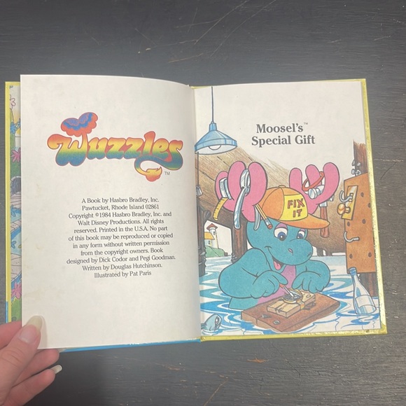 1984 Wuzzles Collector Series Book #1 & 2 vintage hardcover children’s books - Picture 13 of 15